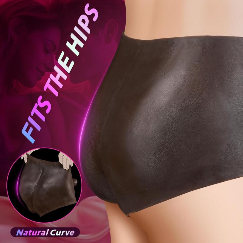 حزام رباط بعضو صناعي 18.5 سم - سيليكون مرن قابل للثني للأزواج والمثليين